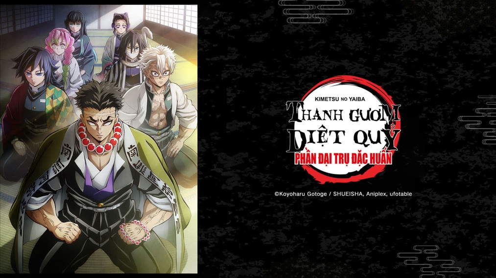 THANH GƯƠM DIỆT QUỶ : PHẦN ĐẠI TRỤ ĐẶC HUẤN