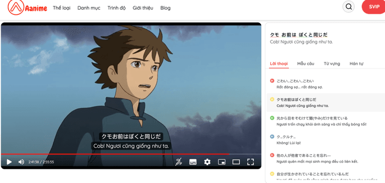100 mẫu câu kaiwa tiếng Nhật xuất hiện nhiều nhất trong anime