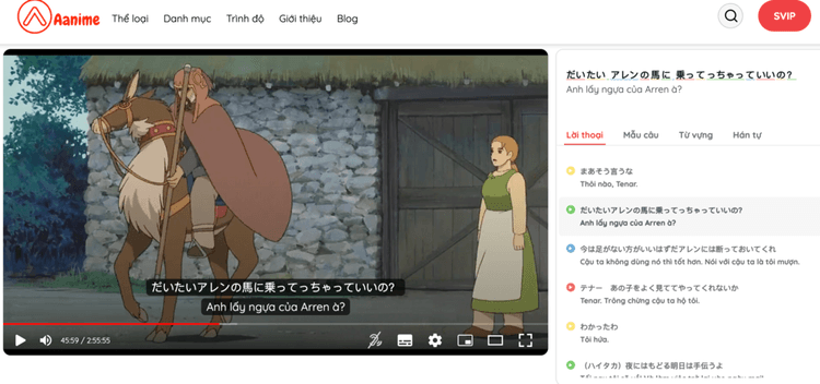 Học tiếng Nhật qua mẫu câu hội thoại trong phim: Hiệu quả bất ngờ