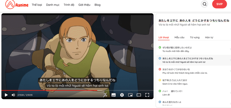 500 từ vựng tiếng Nhật thông dụng trích từ các bộ anime nổi tiếng