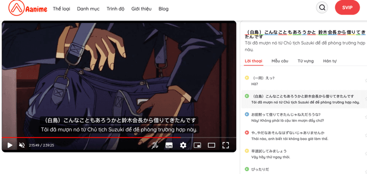 Cách luyện nghe tiếng Nhật tốc độ nhanh qua anime hành động