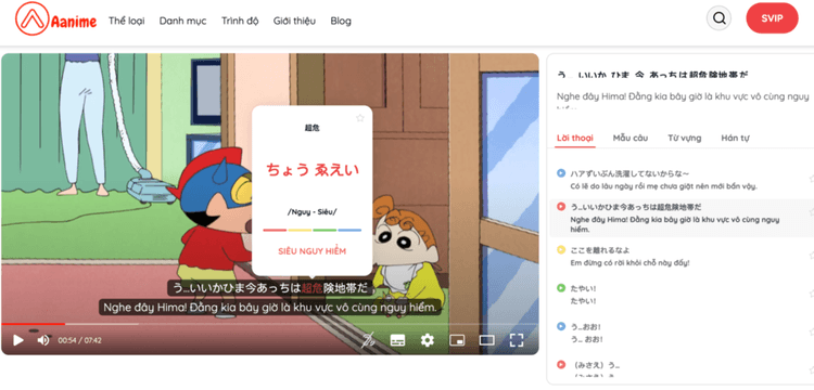 Subfi.vn – Giải pháp học tiếng Nhật hiện đại từ phim ảnh và anime