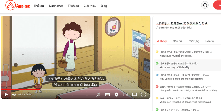 Cách luyện phản xạ nói tiếng Nhật mỗi ngày chỉ với 15 phút anime