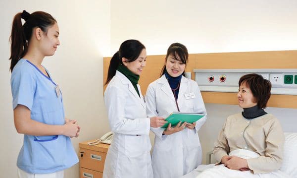 Hội thoại tiếng Nhật khi đi bệnh viện