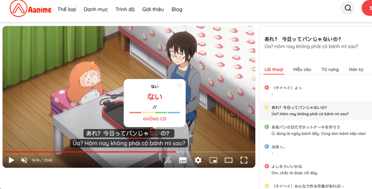 Học tiếng Nhật online với phụ đề đôi Nhật Việt có hiệu quả không?